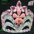 Heart Shaped Full Round Pageant Crowns princess tiara